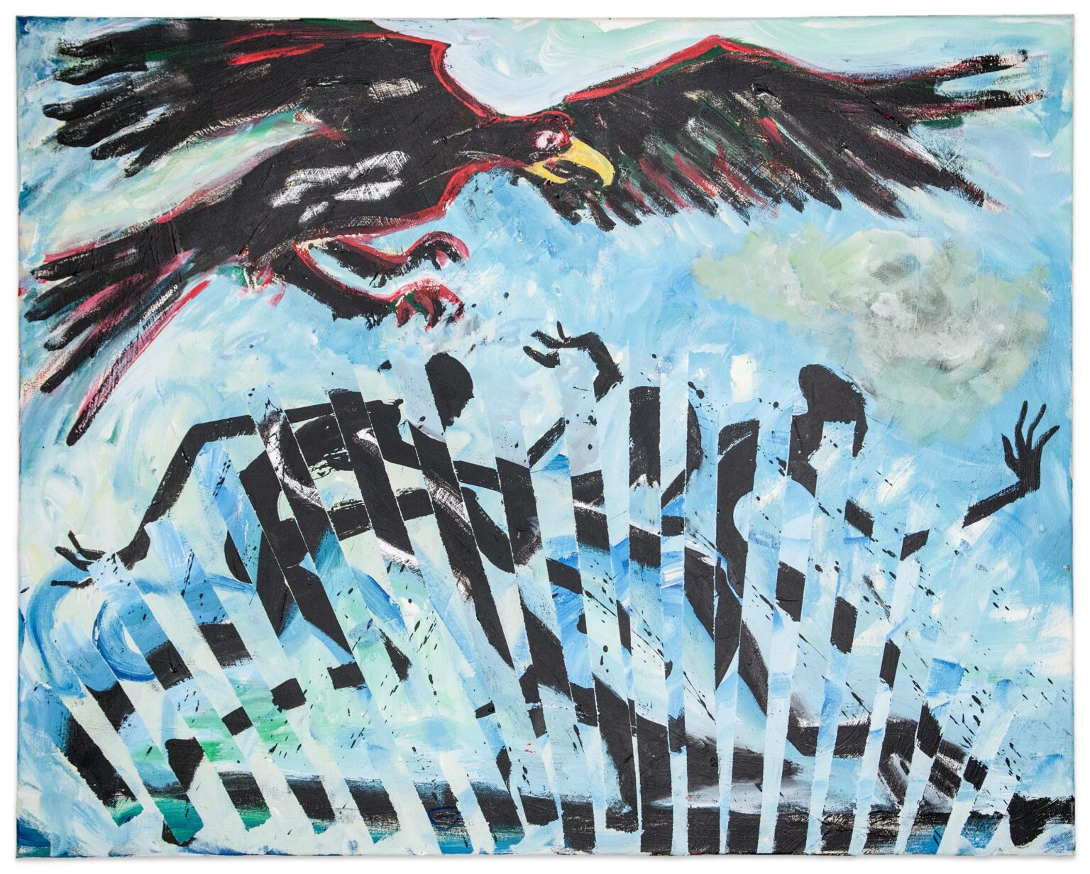 der angriff-flirrende Flucht - Helge Leiberg 