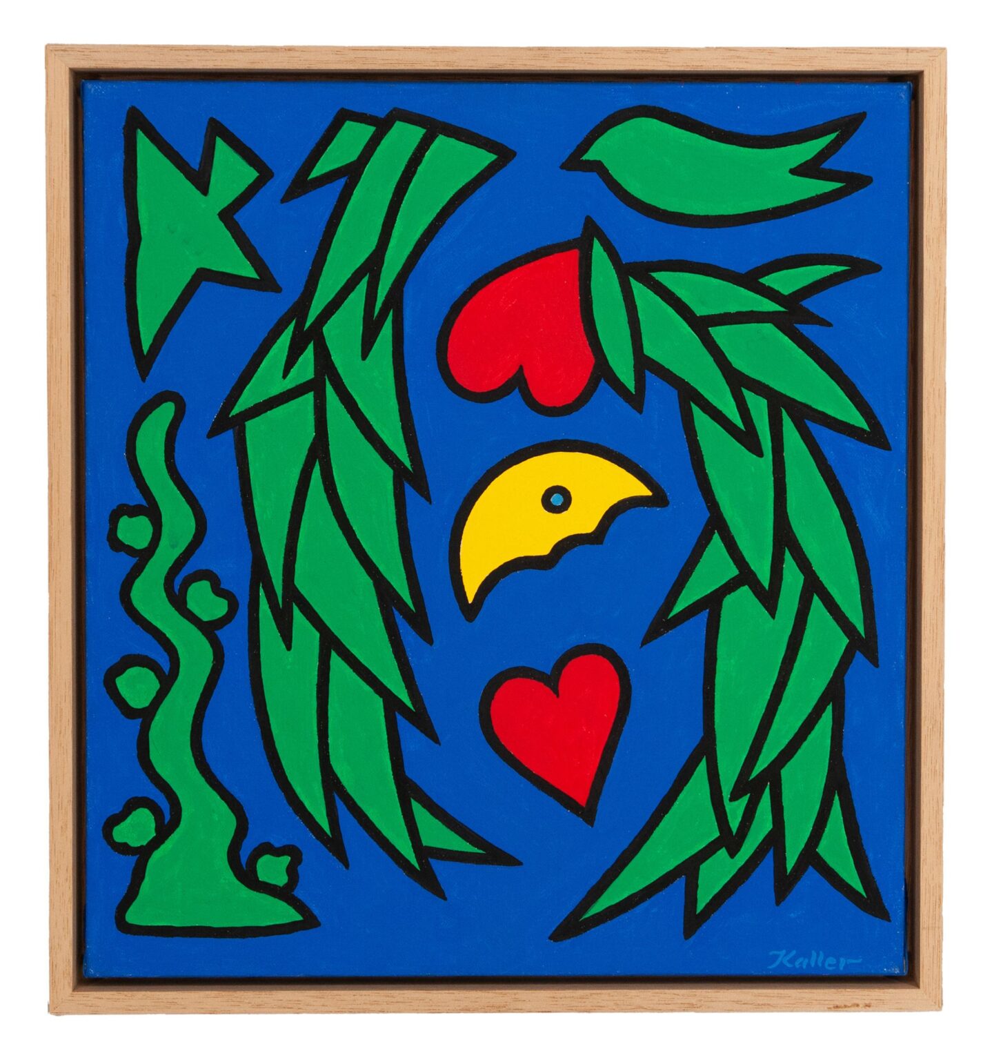 Zwei rote Herzen - Udo Kaller 