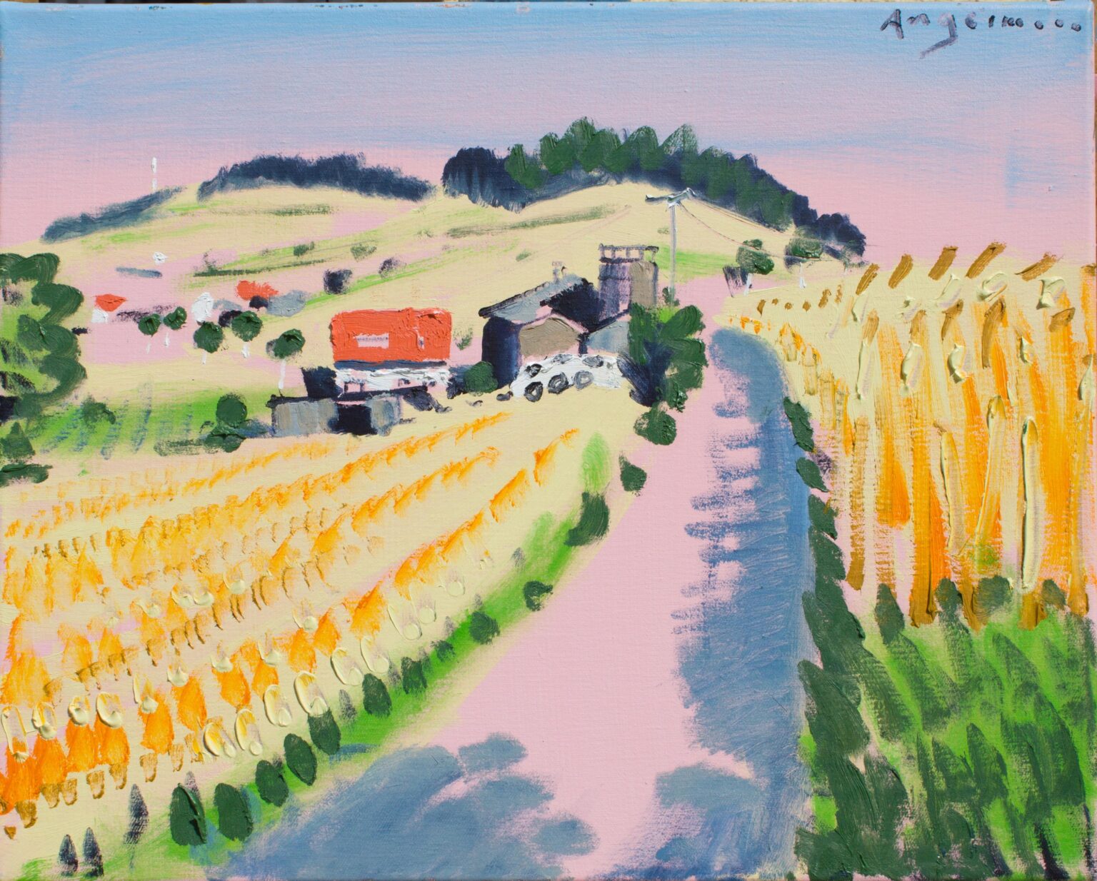 Sassenreuth von Osten - Peter Angermann 