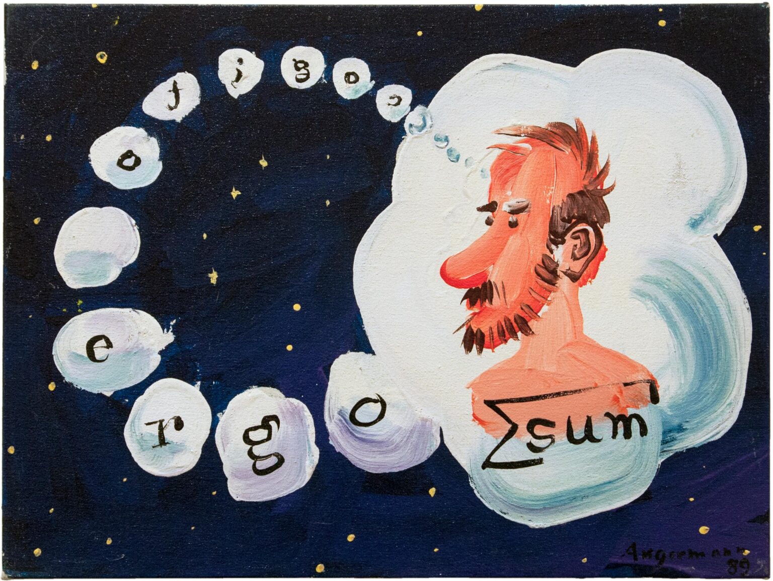 ergo sum - Peter Angermann 