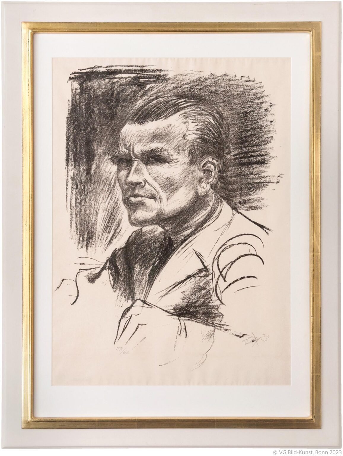 Selbstportr&auml;t (selfportrait) - Otto Dix 
