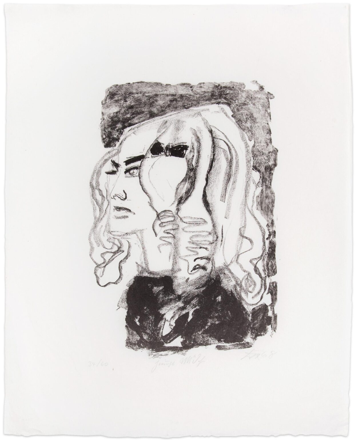 Junges M&auml;dchen (Young girl) - Otto Dix 