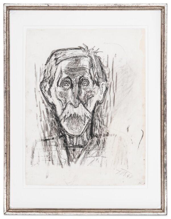 Alter Fischer (von vorn) (Old fisherman [from the front]) - Otto Dix 