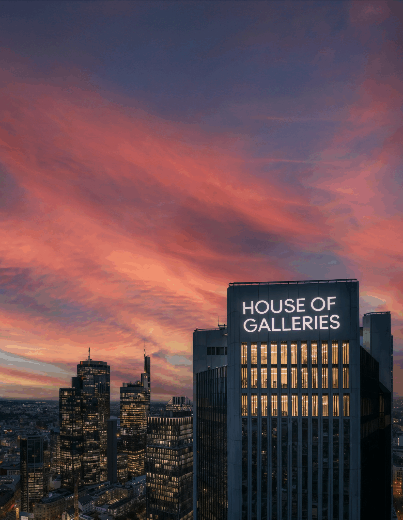 House of Galleries - Rubica von Streng Frankfurt Art Experience / Urban Media Project