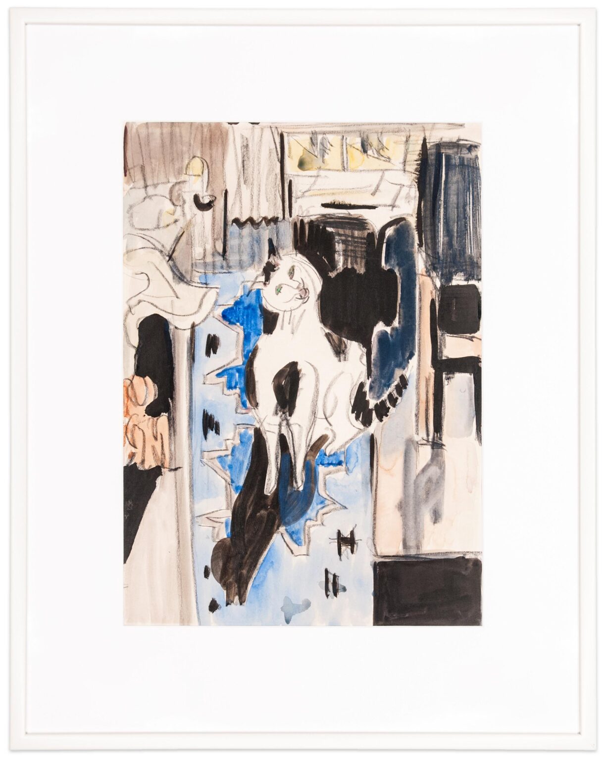 Katze (Kater Schacky) - Ernst Ludwig Kirchner 