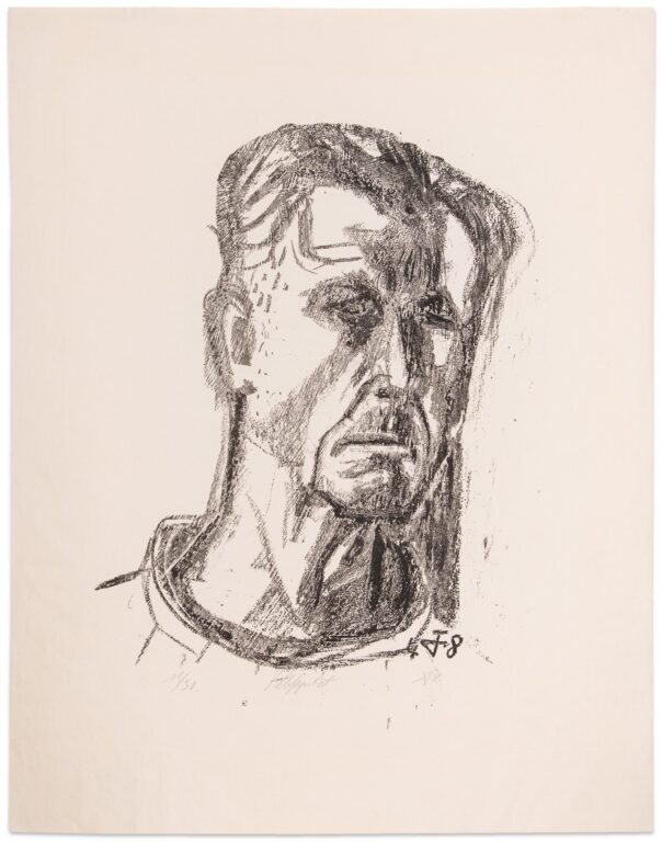 Selbstbildnis VI (Self-portrait VI) - Otto Dix 