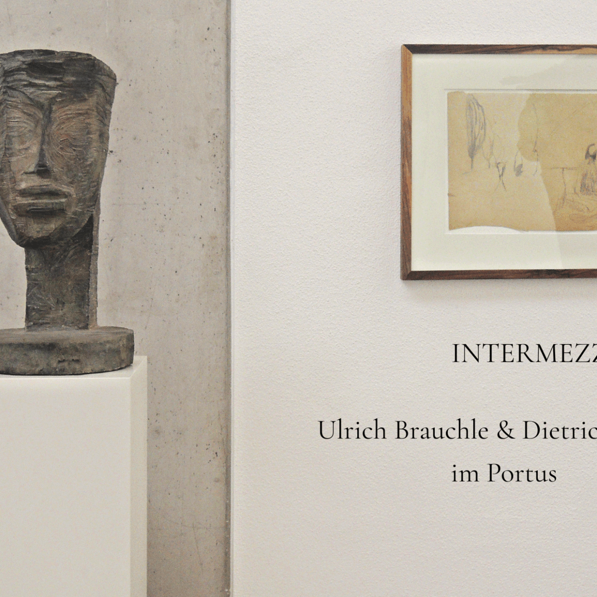 Intermezzo – Ulrich Brauchle @ Dietrich Klinge im Portus - Dietrich Klinge, Ulrich Brauchle 
