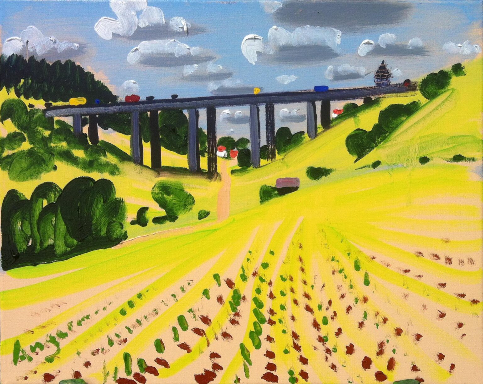 Trockau Br&uuml;cke - Peter Angermann 