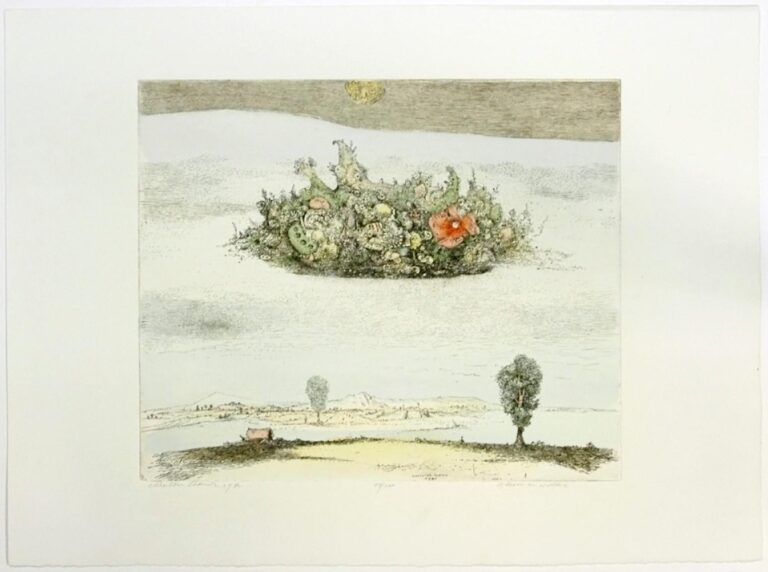 Blumenwolke - Caspar Walter Rauh 