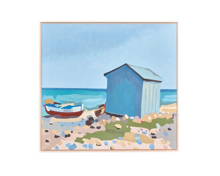 Fischerhütte, Adria (Fishing hut on the Adriatic Sea) - Michael Vogt 