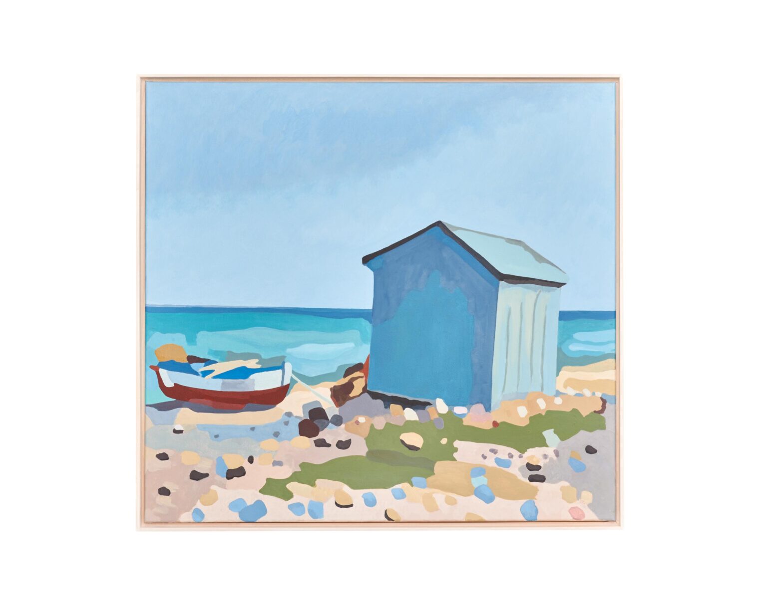 Fischerh&uuml;tte, Adria (Fishing hut on the Adriatic Sea) - Michael Vogt 