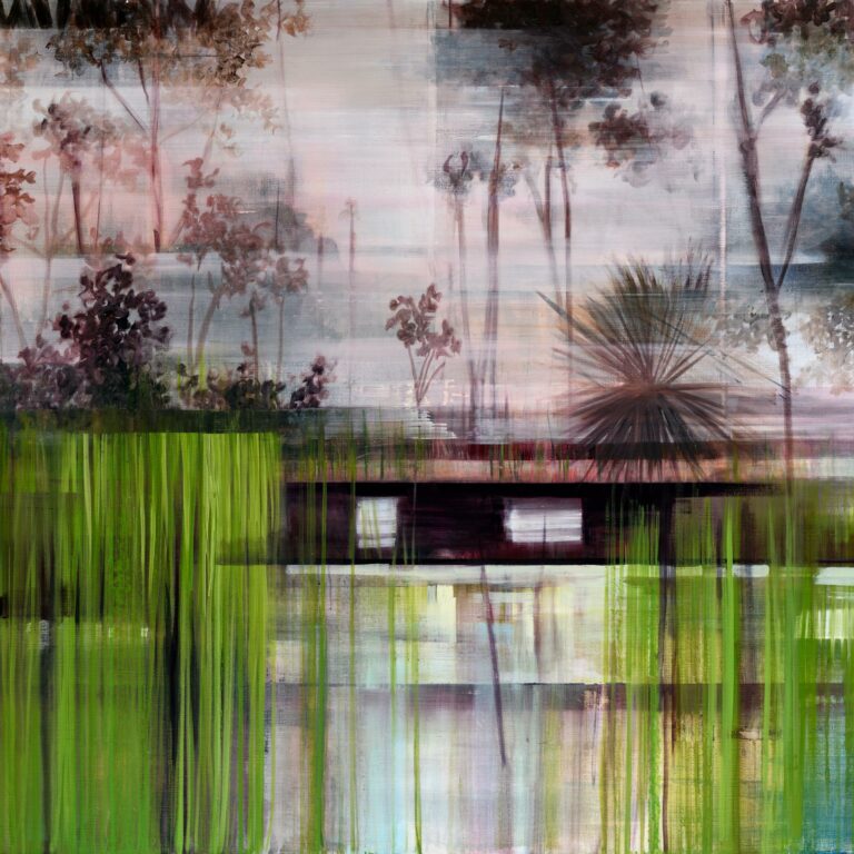 Ich sitze vor meiner Tür, sorglos genieße ich den Tag - Mahssa Askari 