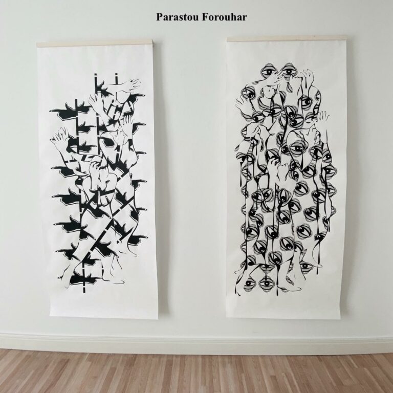 Hände II / Augen III - Parastou Forouhar 