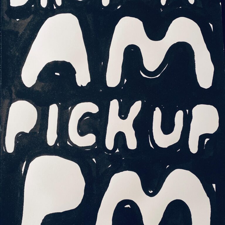 DROP OFF AM PICK UP PM - Stefan Marx 