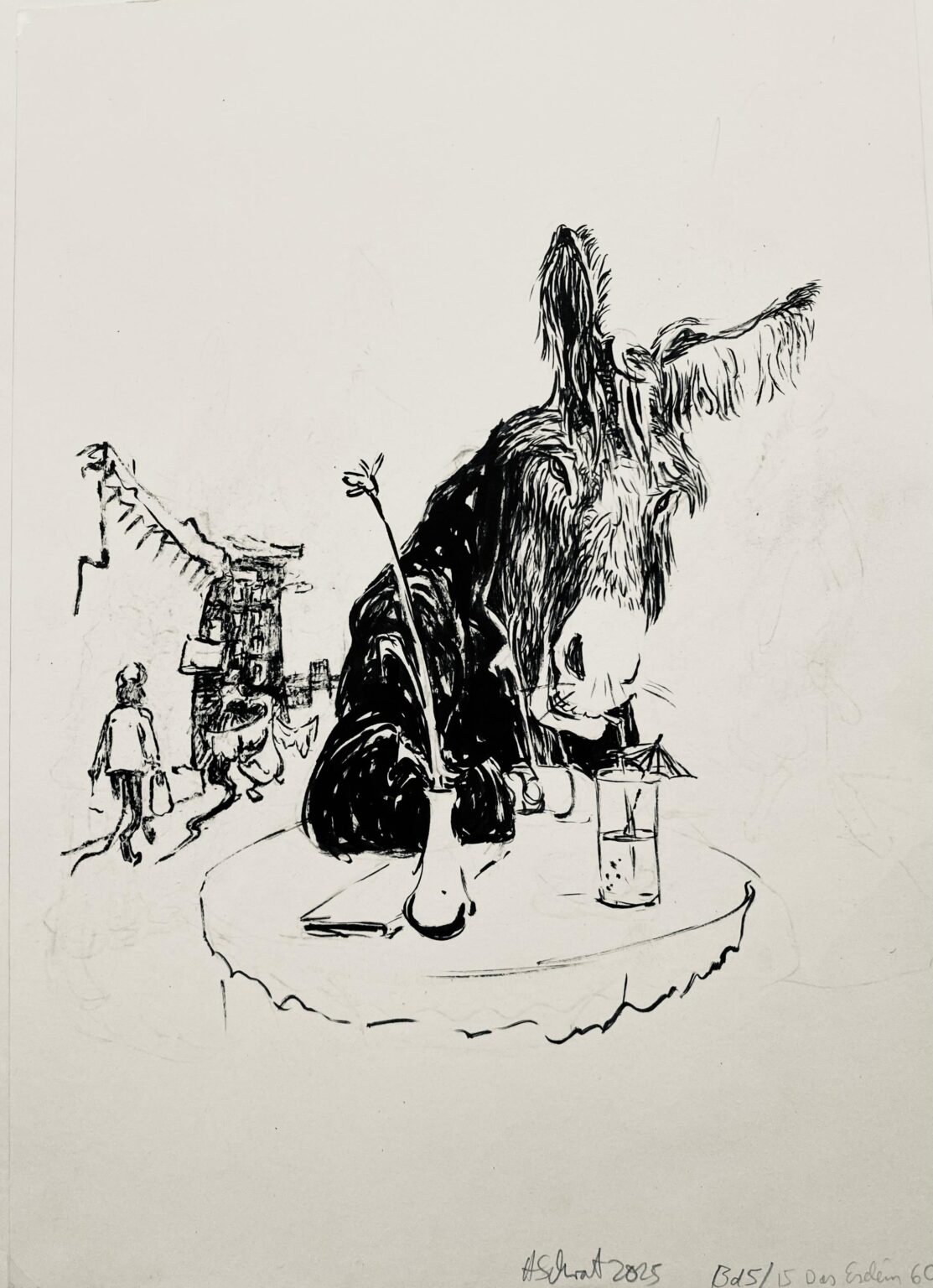 Das Eselein - Henrik Schrat 