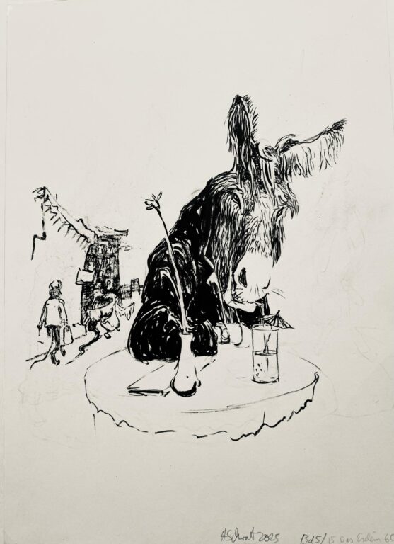 Das Eselein - Henrik Schrat 