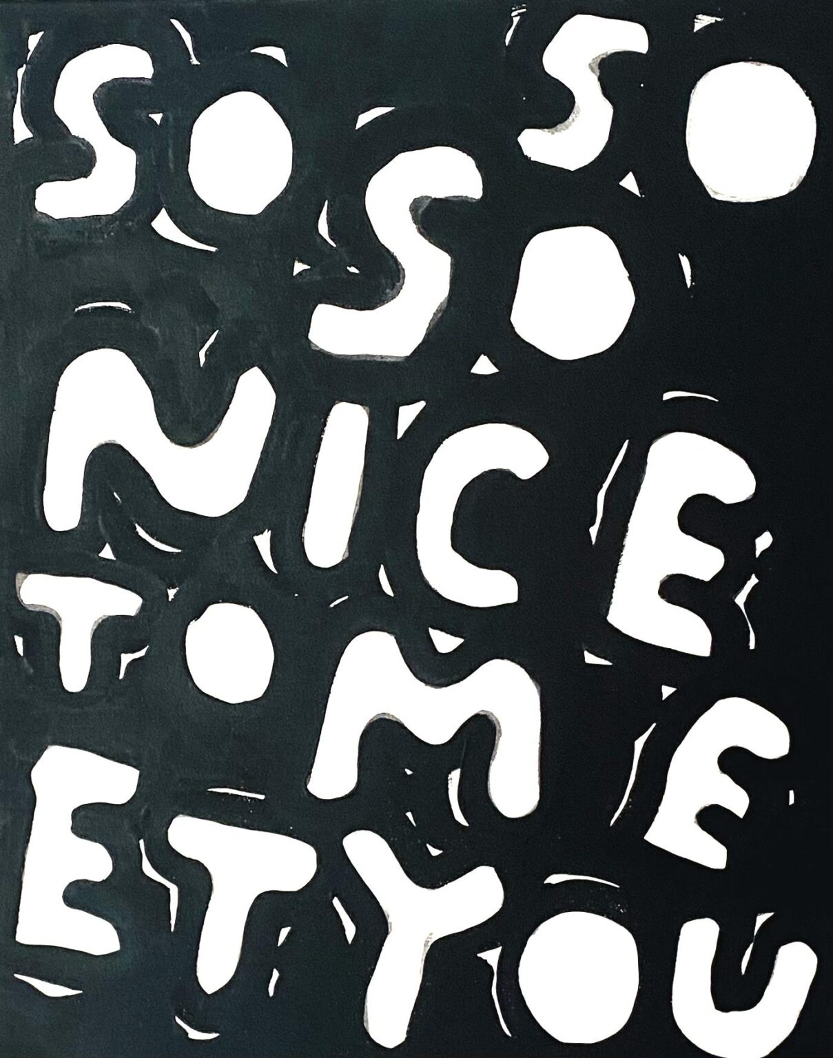 SO SO SONICE TO MEET YOU - Stefan Marx 