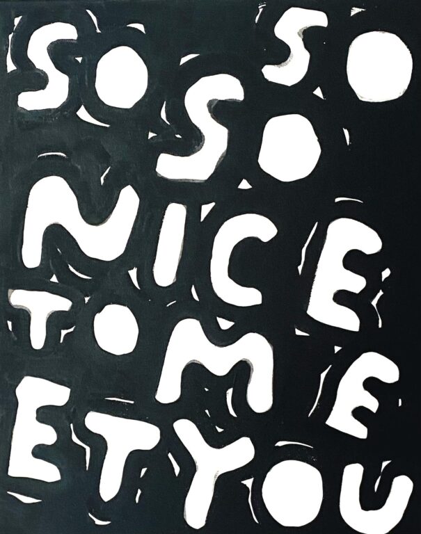 SO SO SONICE TO MEET YOU - Stefan Marx 