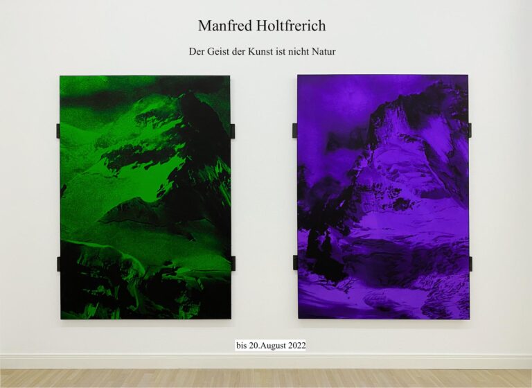 DER GEIST DER KUNST IST NICHT NATUR 