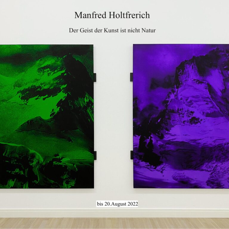 DER GEIST DER KUNST IST NICHT NATUR - Manfred Holtfrerich 