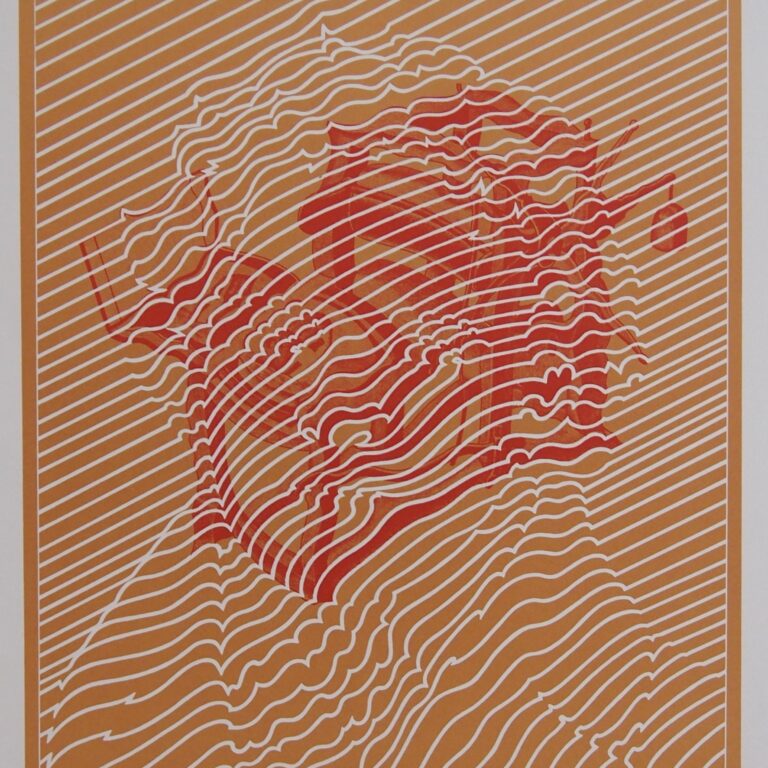 Portrait A. Senefelder - Thomas Bayrle 