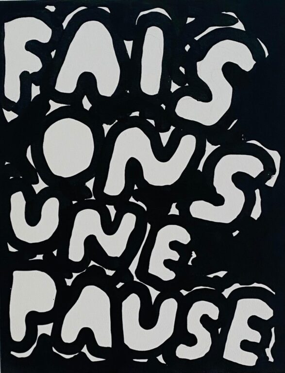 FAIS ON S UNE PAUSE - Stefan Marx 