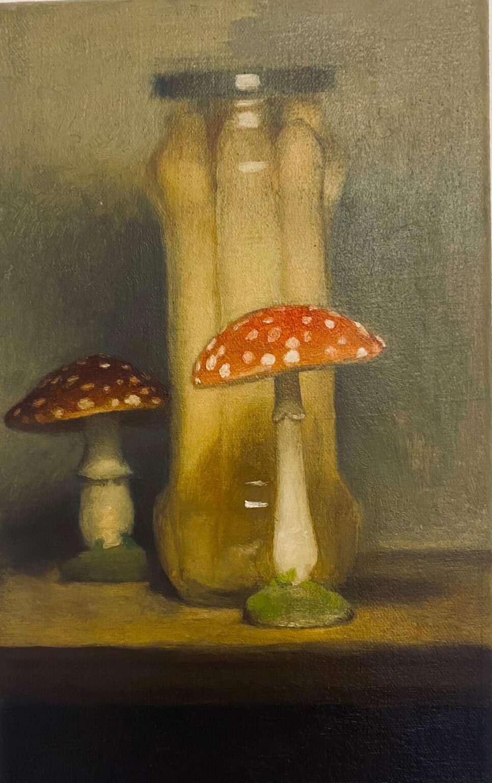 Spargel mit Fliegenpilzen - Stefan H&ouml;ller 