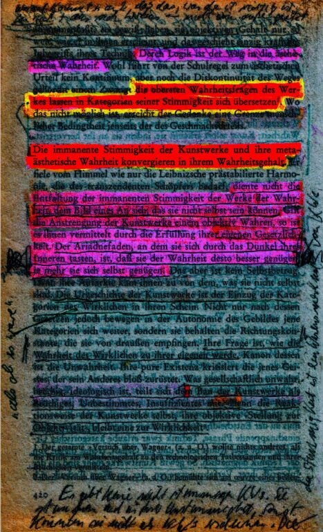 Textbilder Adorno - Manfred Holtfrerich 