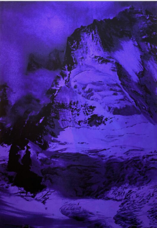 Berg Blauviolett - Manfred Holtfrerich 