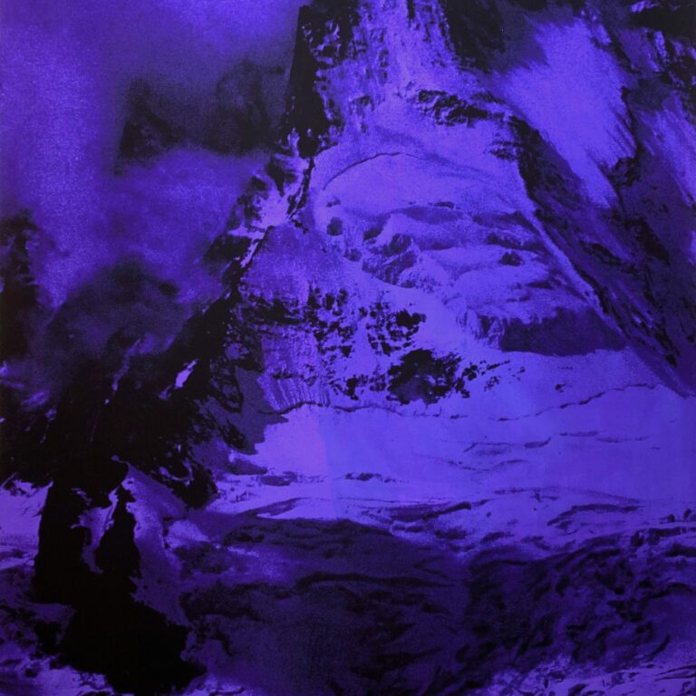 Berg Blauviolett - Manfred Holtfrerich 