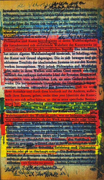 Textbilder Adorno - Manfred Holtfrerich 