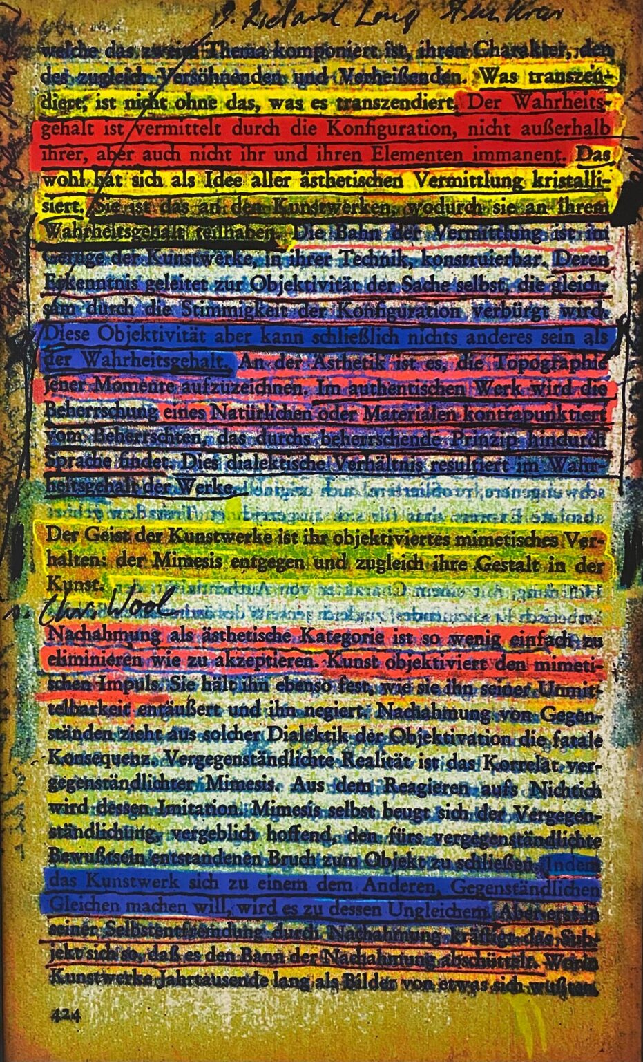 Textbilder Adorno - Manfred Holtfrerich 