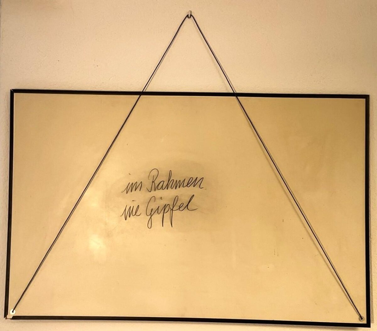 im Rahmen nie Gipfel - Carlo E. Lischetti 