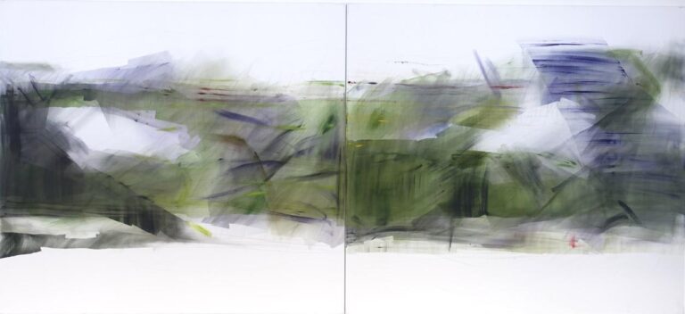 Reisebild Nr. 89 a + b - Brigitte Buck Litscher 