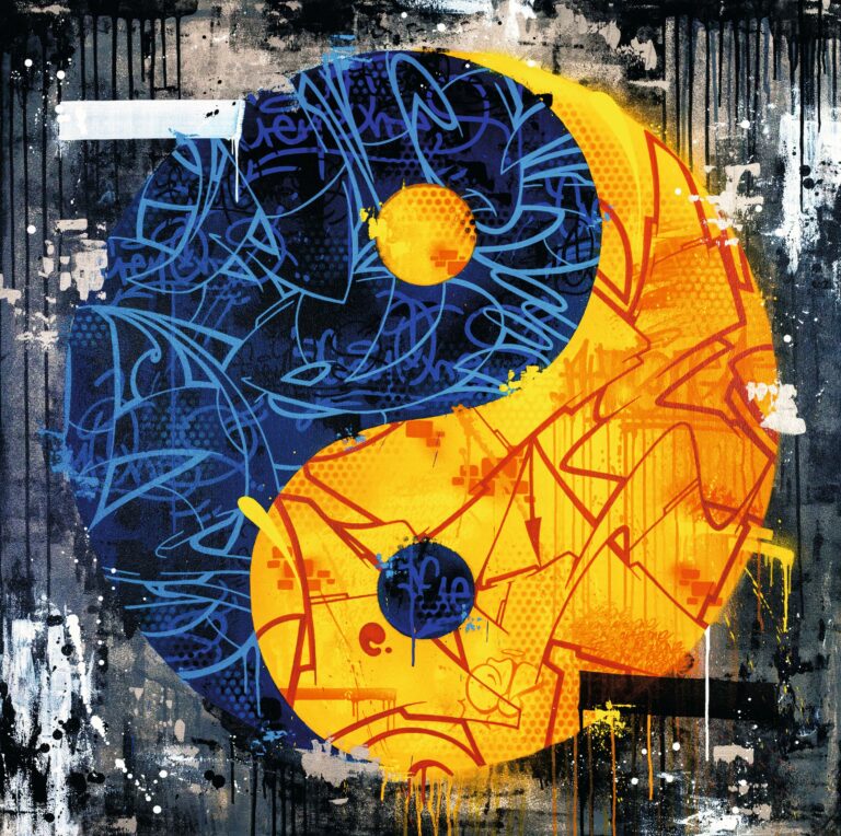 Ying und Yang 1 / collab Cren&Akte One - Michel -Cren- Pietsch 
