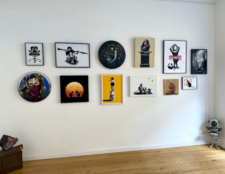 x23 @ 5: A Street Art Celebration - Akte One, Aztek, Blek le Rat, Christian Rothenhagen, Daniel Luengo, Franz Werk, GOIN, innerfields, Kai Semor, Kozik, Michel -Cren- Pietsch, Michel -Cren- Pietsch, Oji, Otto Schade, Pichi & Avo, René Meyer, RNST, Roamcouch, Romanesco One, Sebastian Friedrich, Sebastian Menzke, Skenar73, Tim David Trillsam x23 Gallery, x23 Gallery