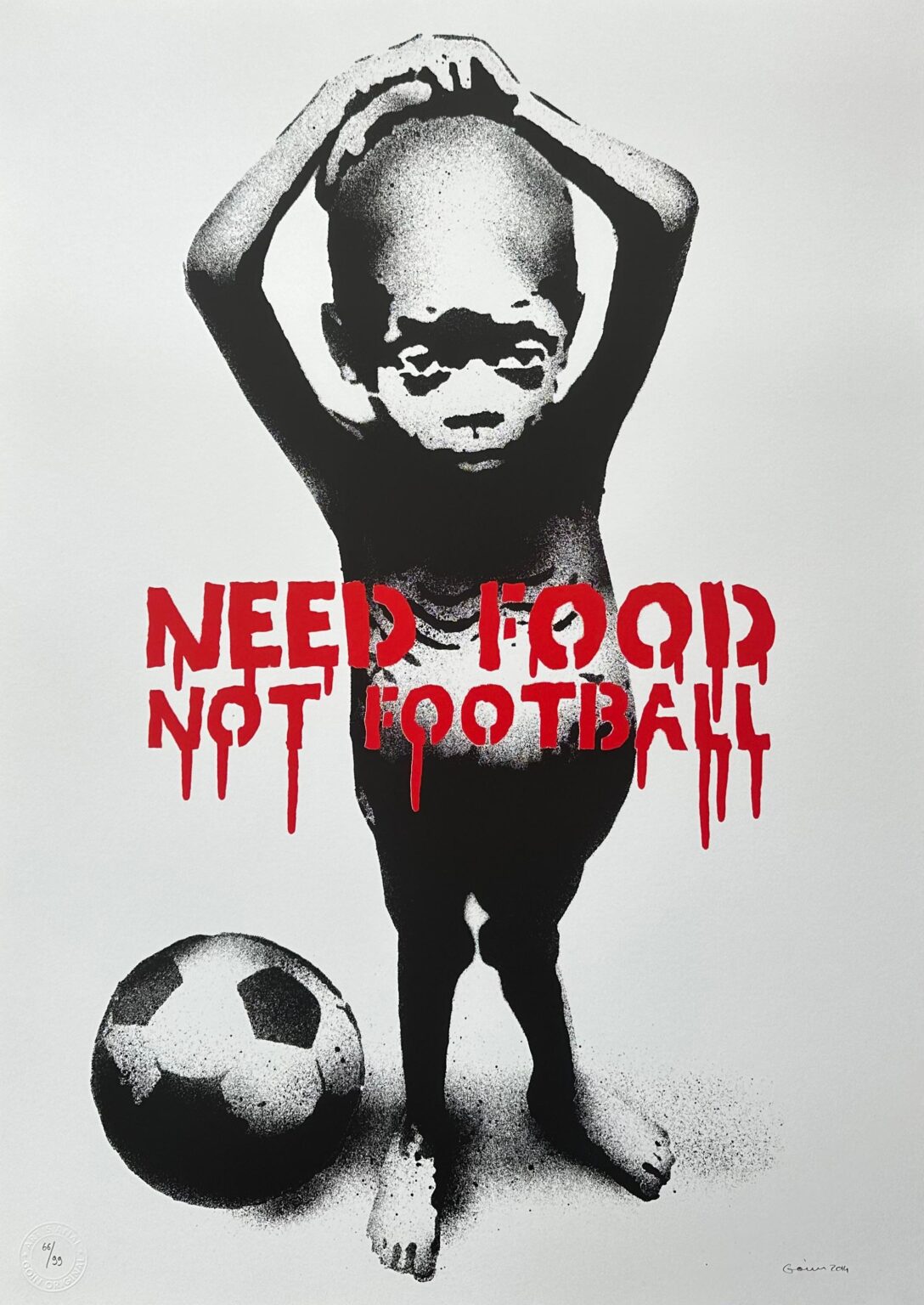 Need food not football - GOIN 