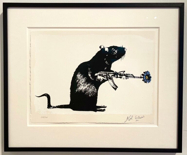 The warrior – blue – - Blek le Rat 