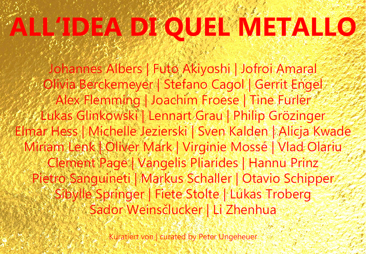 &raquo;All &rsquo;idea di quel metallo&laquo;  &ndash; Ausstellung beim Verband Deutscher B&uuml;rgschaftsbanken, Berlin 