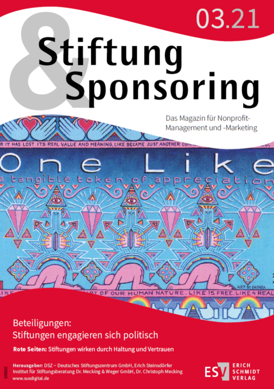 Stiftung&Sponsoring – Teil 29 
