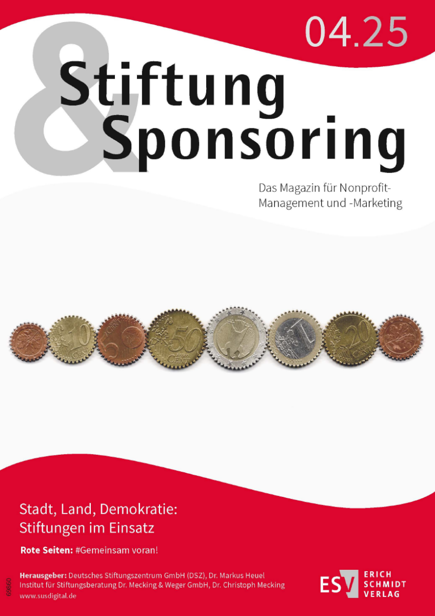 Stiftung&Sponsoring – Teil 54 
