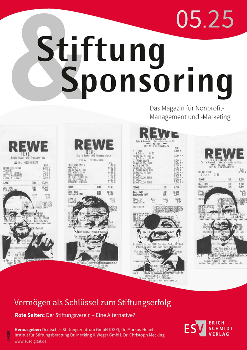 Stiftung&Sponsoring – Teil 55 