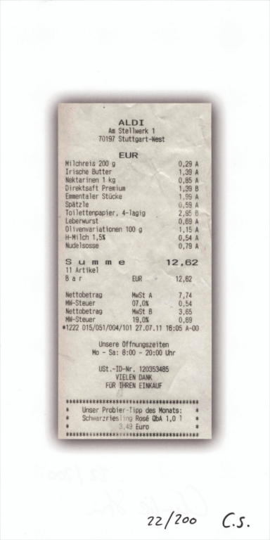 Neu in der Sammlung: „Mindestlohn“ von Charlie Stein 