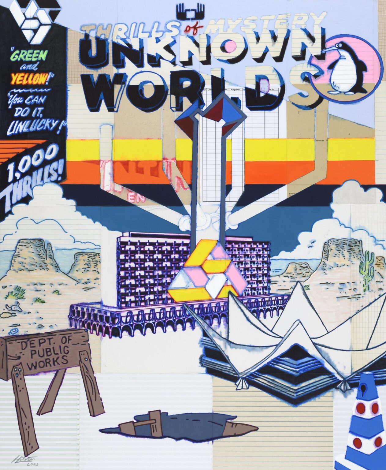 UNKNOWN WORLDS (Rivoli I) - Alekos Hofstetter 