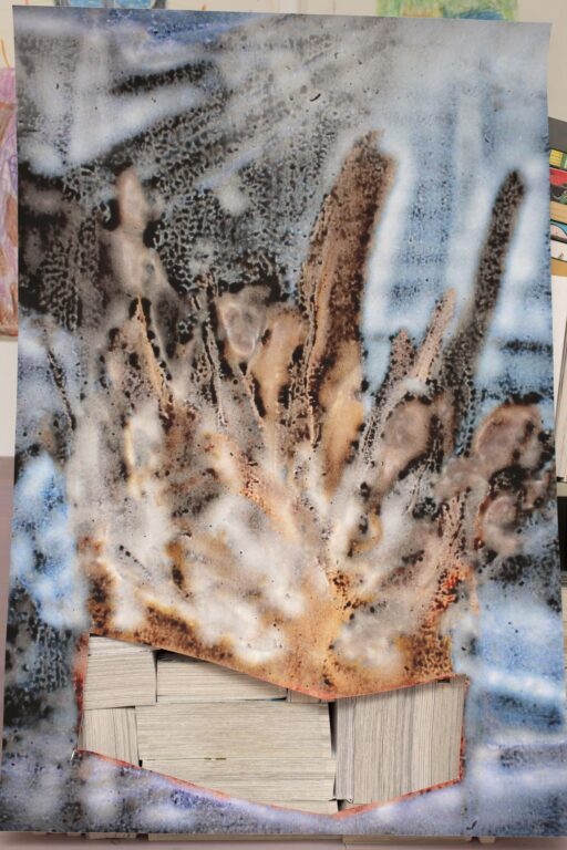 Rückseite Feuer, Magical Rage - Clara Bahlsen 