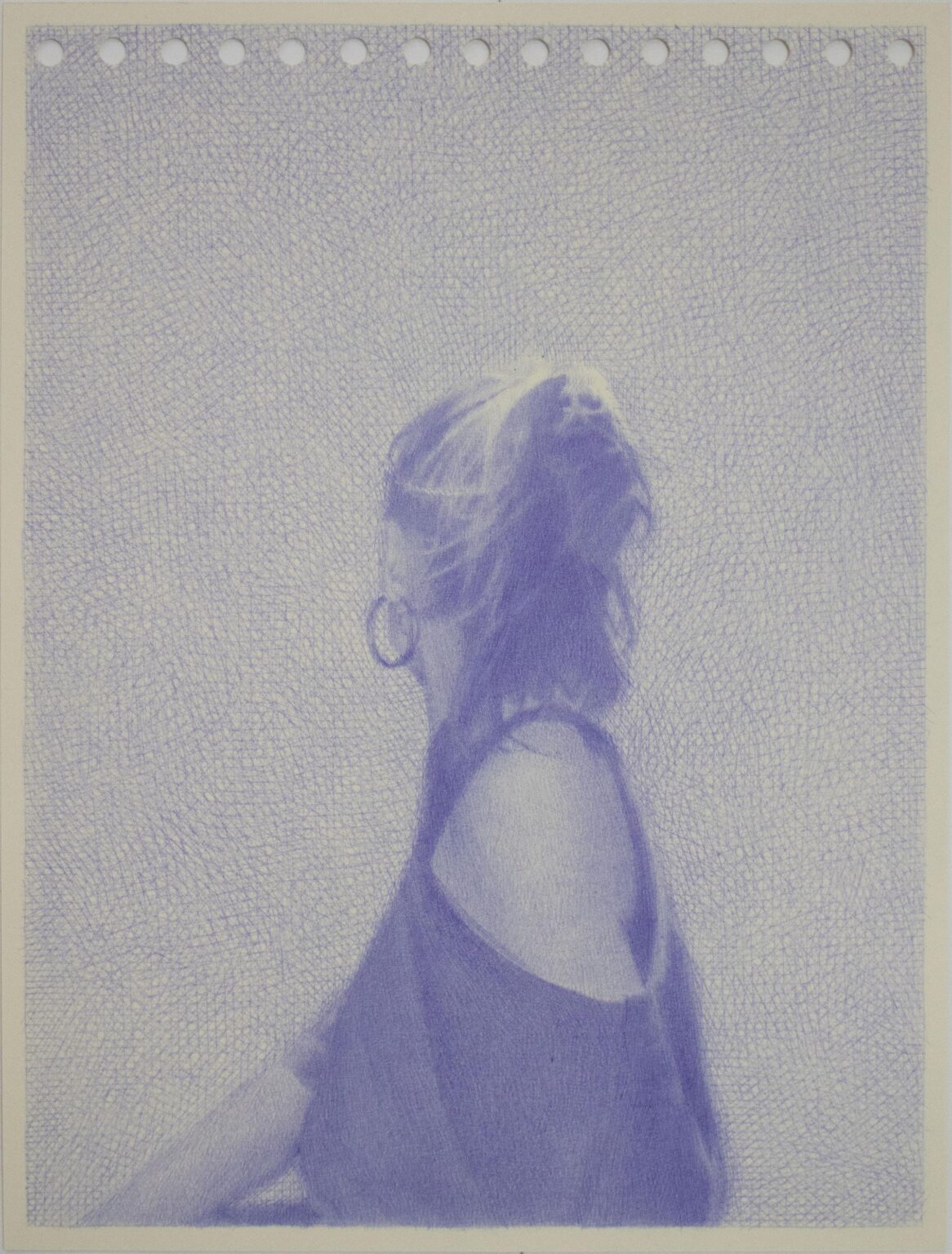 Portrait of Lena, Blue Rave - Robin Wen 