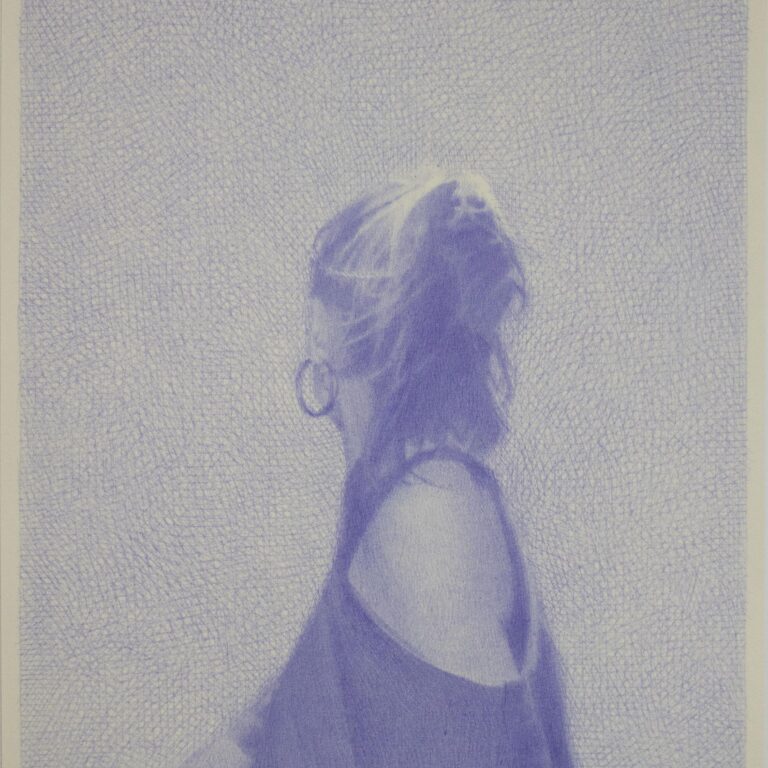 Portrait of Lena, Blue Rave - Robin Wen 