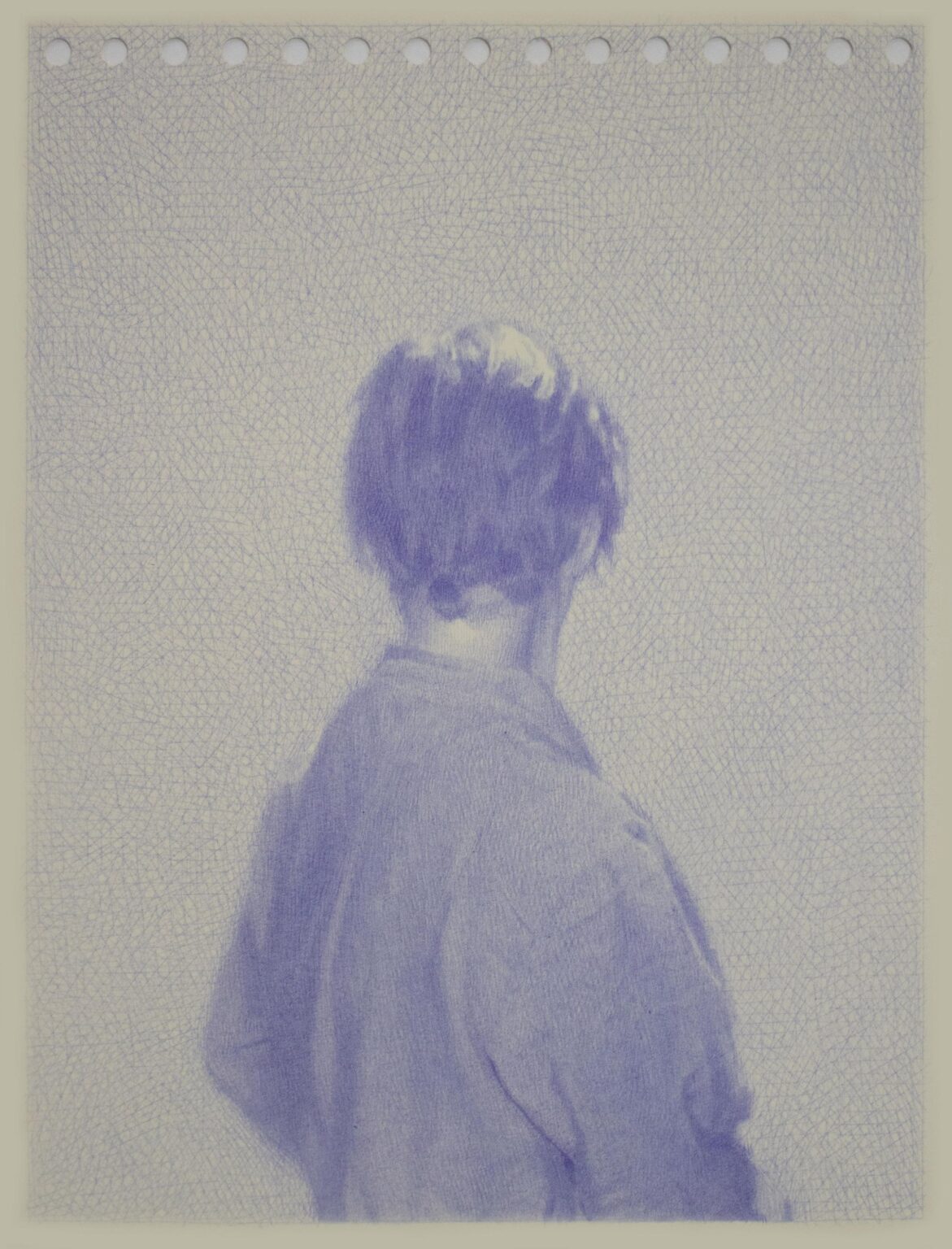 Portrait of Lie, Blue Rave - Robin Wen 