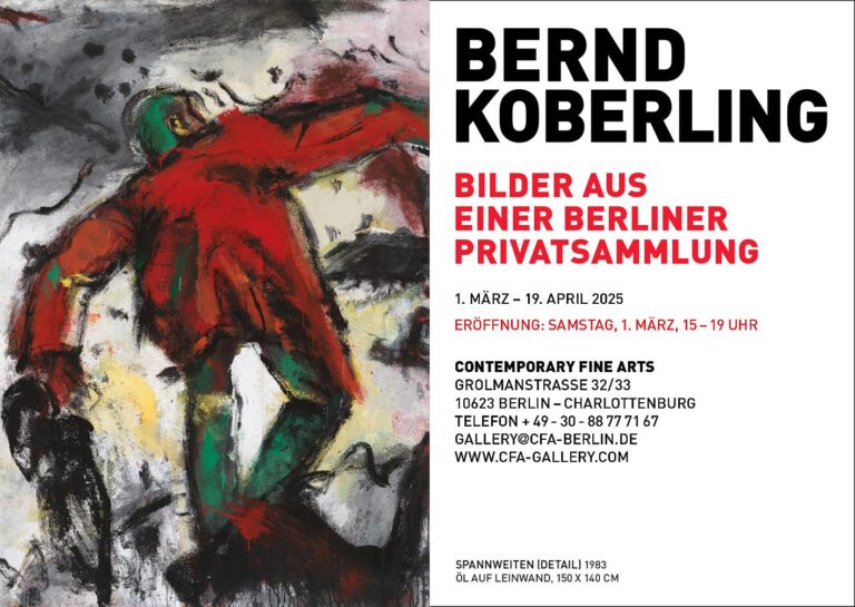 Bilder aus einer Berliner Privatsammlung - Bernd Koberling 