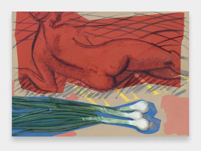“Odalisque with Spring Onions” - Ella Kruglyanskaya 